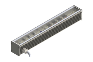 Tri-Light HV is a small profile, triple diode, color changing LED fixture for wall washing or grazing, cove lighting, edge and back lighting, and decorative lighting. Boca Lighting and Controls
