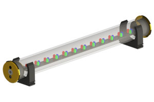 CCS-100 is a color changing, dimmable LED light strip with tube housing for signage, millwork and display cases and cove lighting applications. Boca Lighting and Controls
