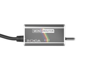 Nano router available in 4 port or 1 port units and can be programed as a transmitter, receiver, or both. Boca Lighting and Controls