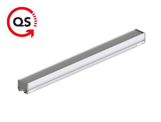 Nano HD QS is a heavy duty, micro profile LED task and cove fixture for cove, mill-work and edge-lit glass lighting applications. Boca Lighting and Controls