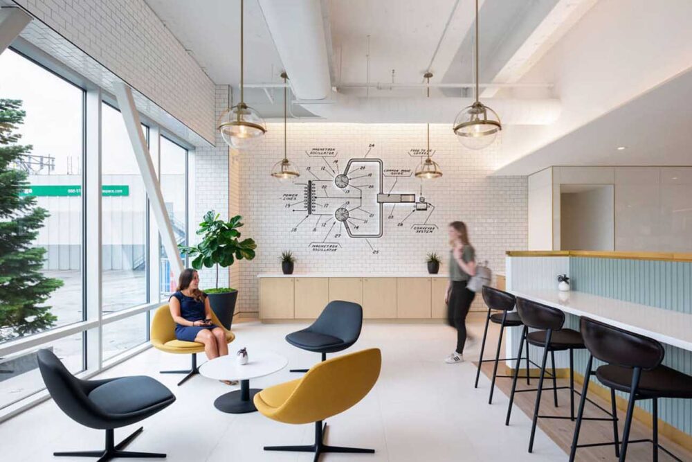 Psychology Of Light Bright, warm light creates an inviting workspace