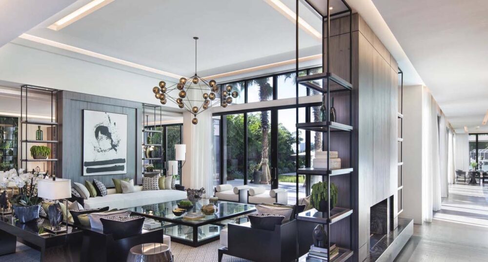 Layers of Light Help to Turn a Residential House into a Home Cove lighting accents architectural details in a home