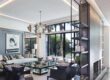 Cove lighting accents architectural details in a home