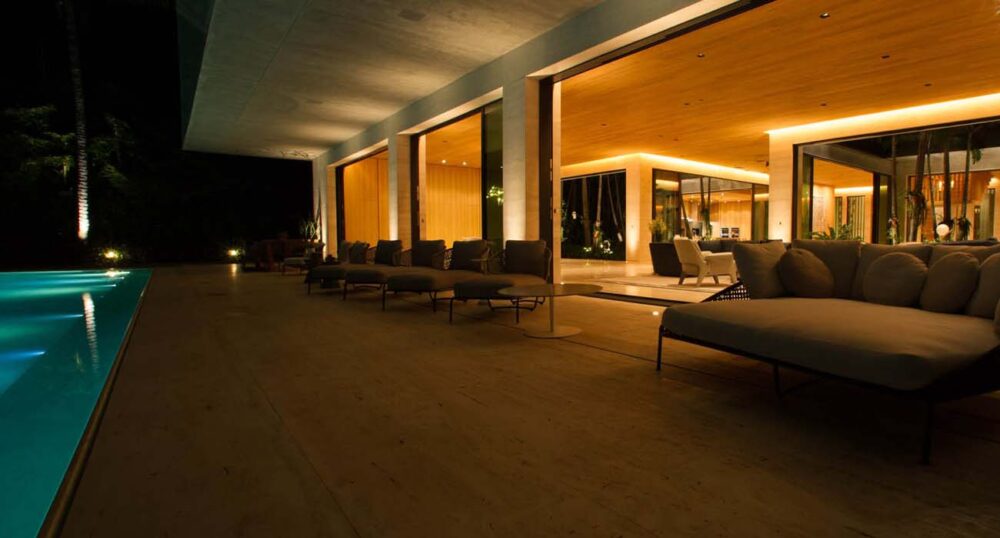 How is Volumetric Lighting Used in Commercial and Residential Lighting Design? Volumetric lighting in a residential application